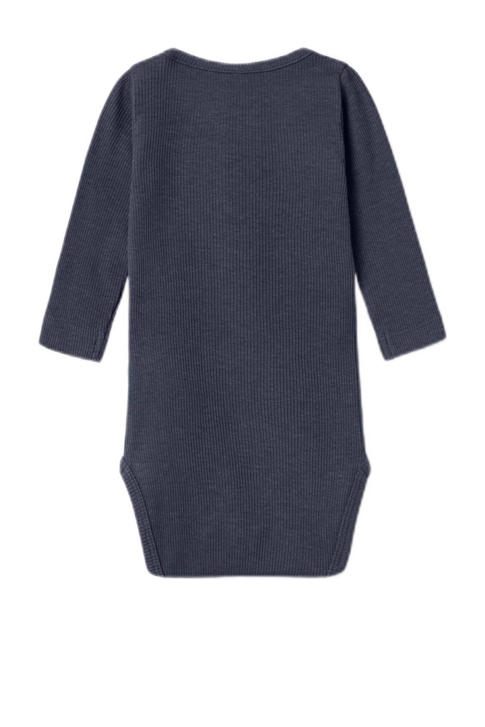 NAME IT ribgebreide romper NBMKAB donkerblauw