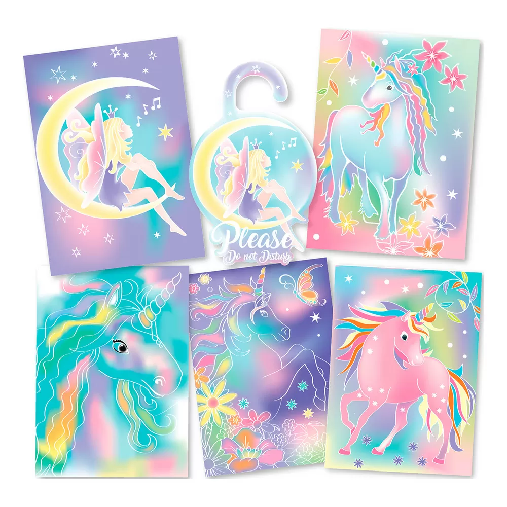 BOX CANDIY Watercolor Art - Totally Magical Unicorns - 1 stk