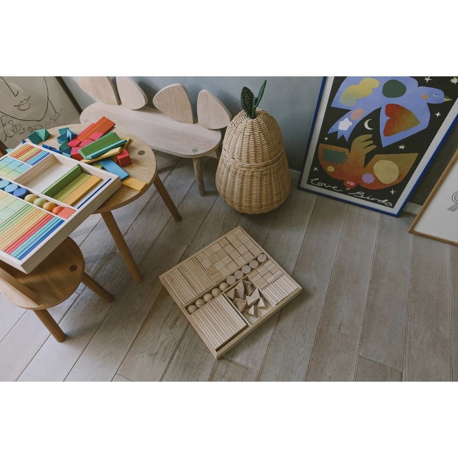 Kinderfeets® Holzbausteine - Natur