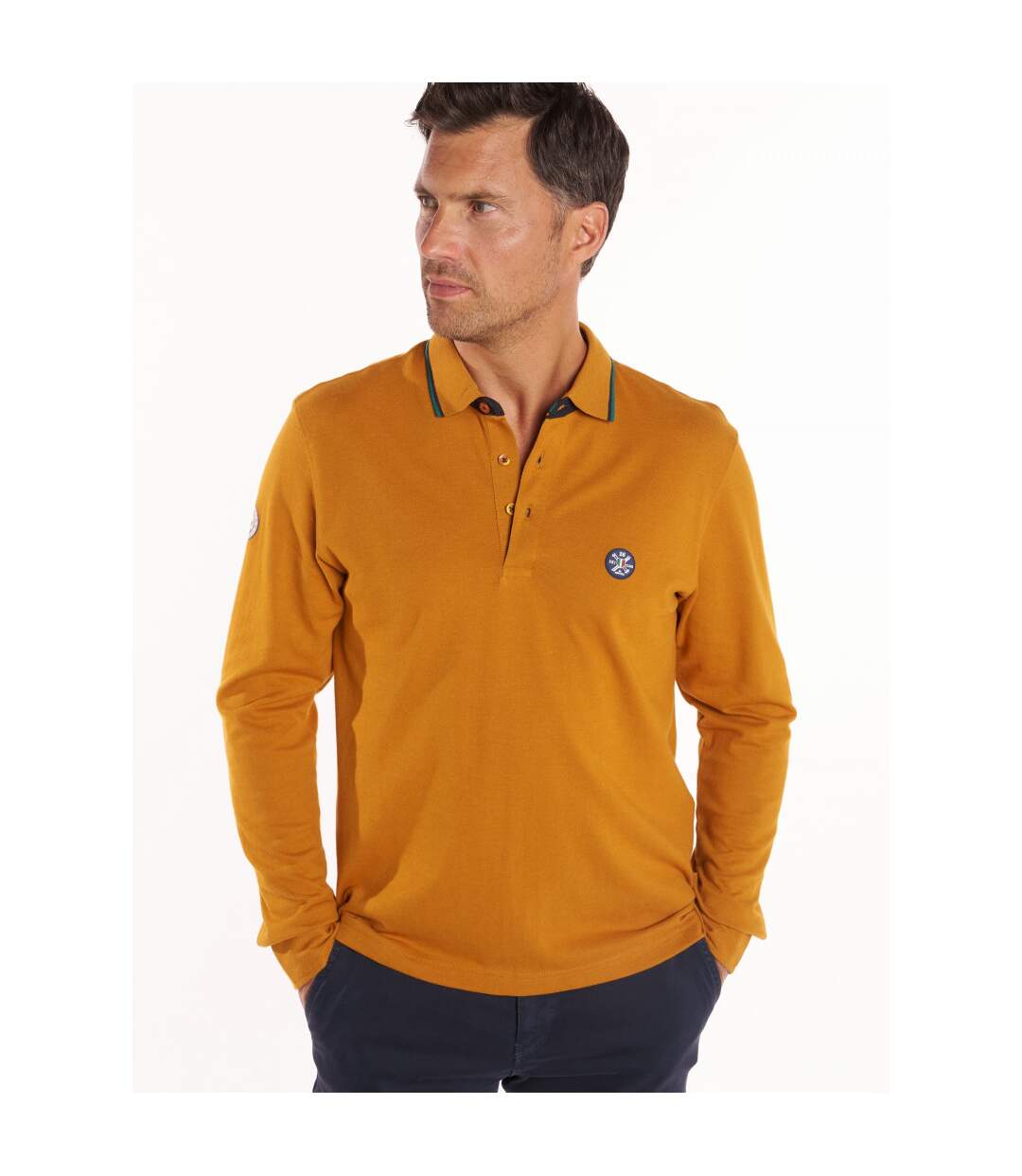 Polo maille piquée d'hiver