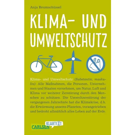Carlsen Verlag Klartext Klima- und Umweltschutz