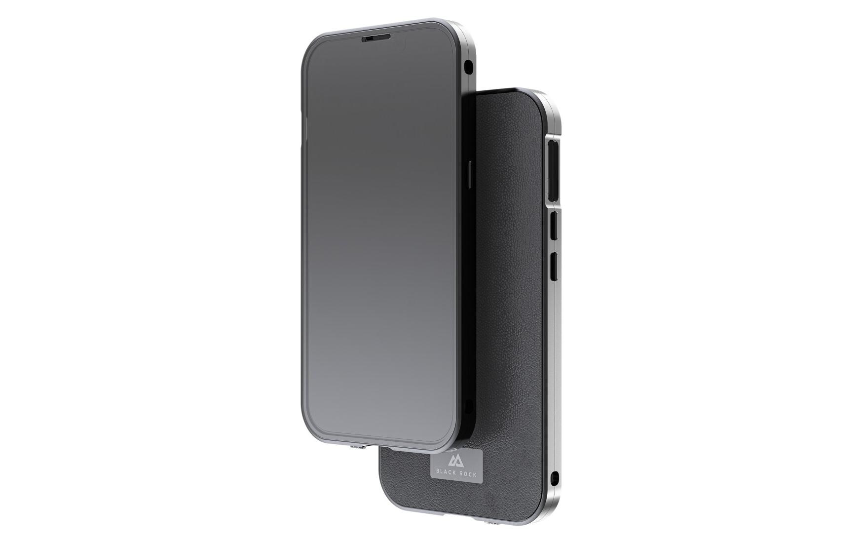 Back Cover 360° Glass iPhone 14 , Premium LeatherCover «360° Glass» für Apple iPhone 14, Premium Leather, Schwarz