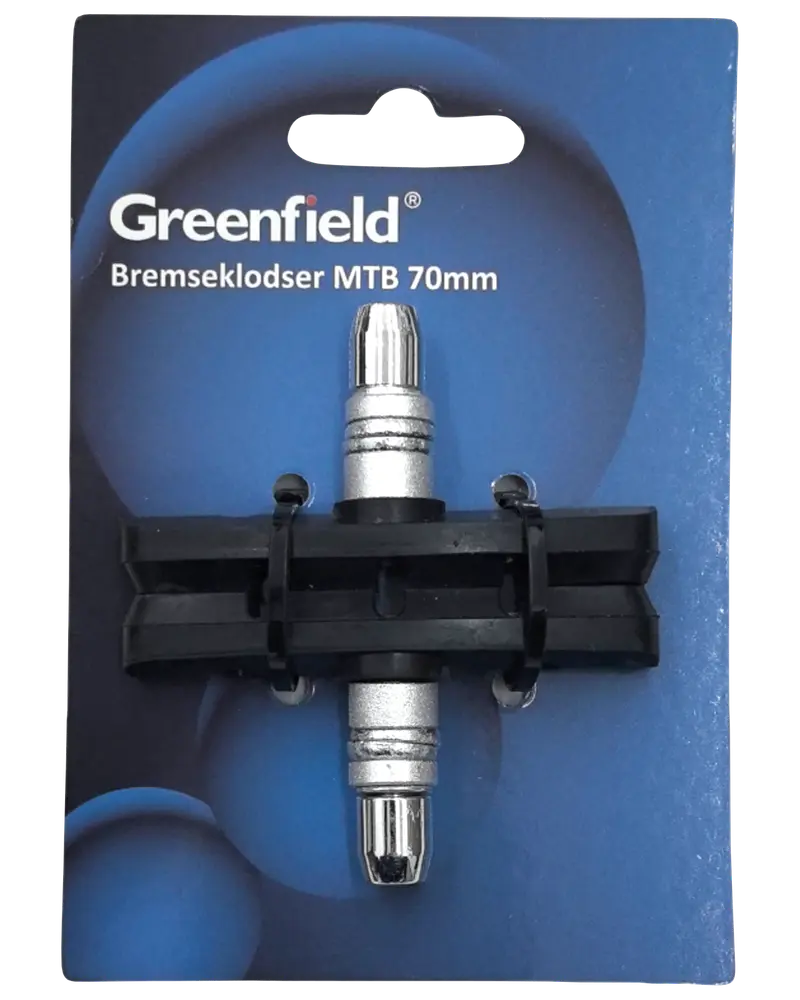 Bremseklodser MTB 70 mm 2-pak