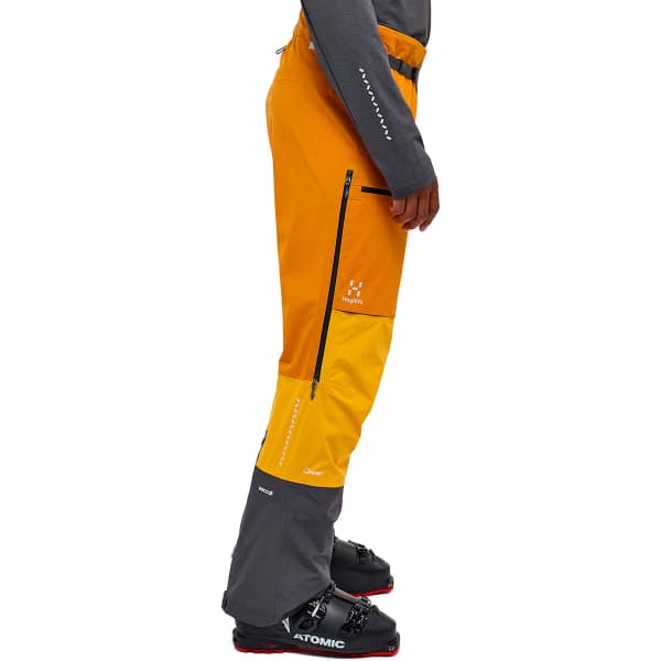 Pantalon ski de randonnée HAGLÖFS L.I.M TOURING PROOF PANT MEN SUNNY YELLOW/DESERT YELLOW