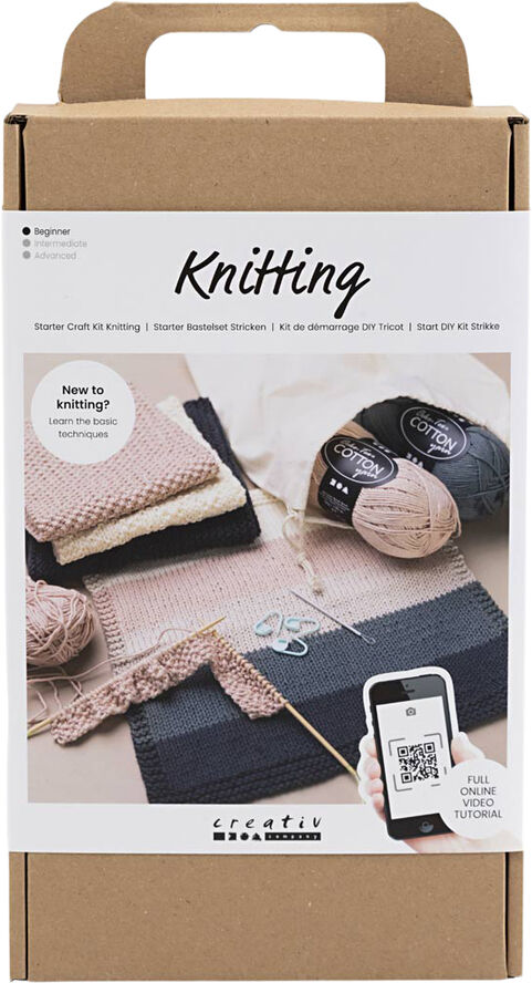 Creativ Company Start DIY Kit Strikke