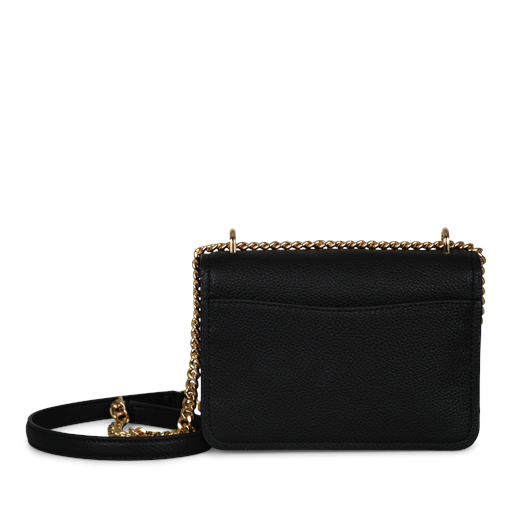Michael Kors Claire Claire Crossbody, Black/Gold