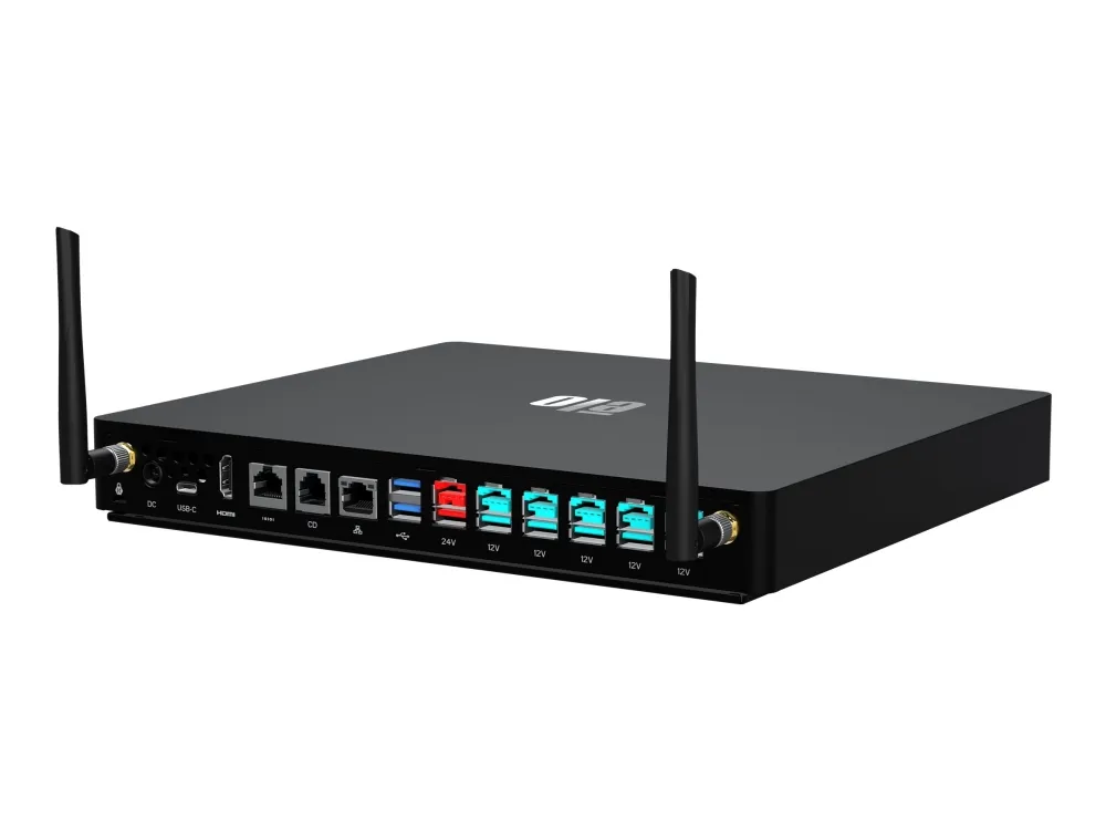 EloPOS Pack EPS00E2 - Mini desktop Celeron G4900T op til - RAM 4 GB - SSD 128 GB - UHD Graphics 610 - Gigabit Ethernet - Win 10 IoT Enterprise LTSC 64-bit - skærm: ingen - sort