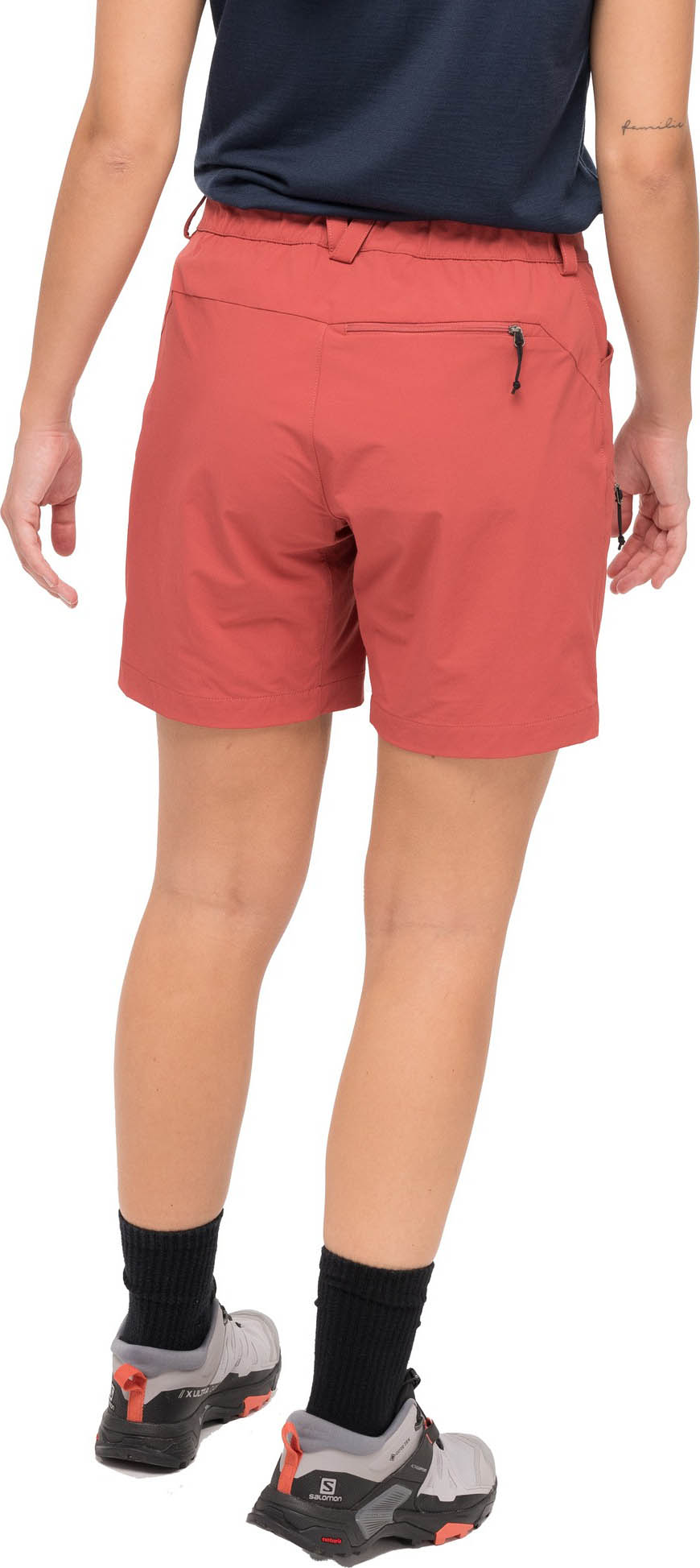 Vaagaa Light Softshell Shorts Dame Rusty Dust
