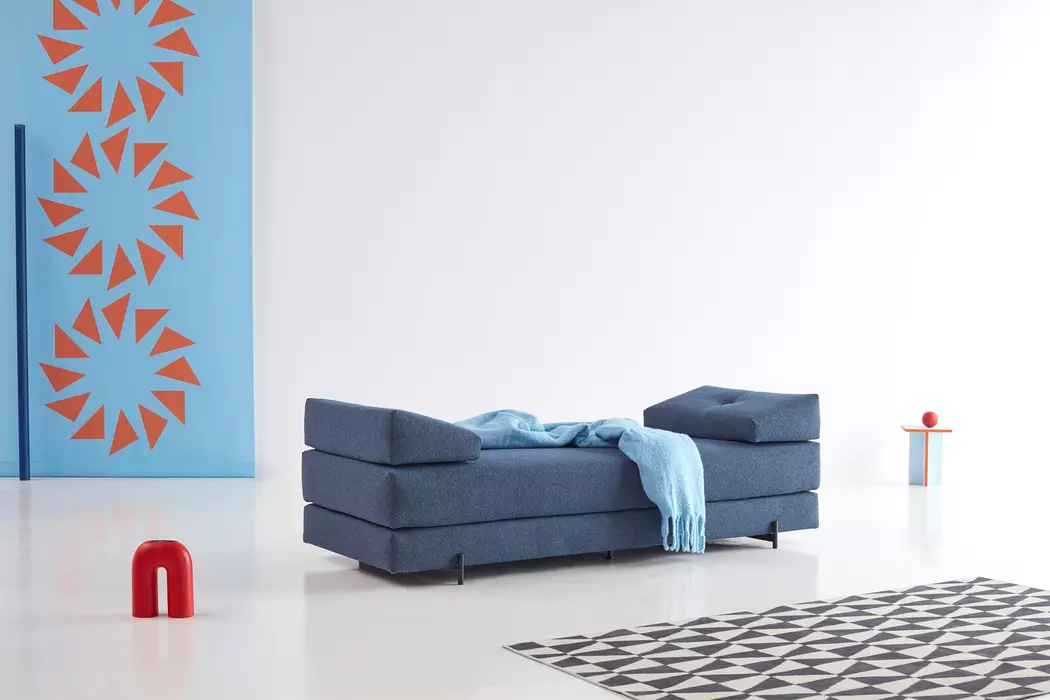 Schlafsofa Sigmund Metall schwarz