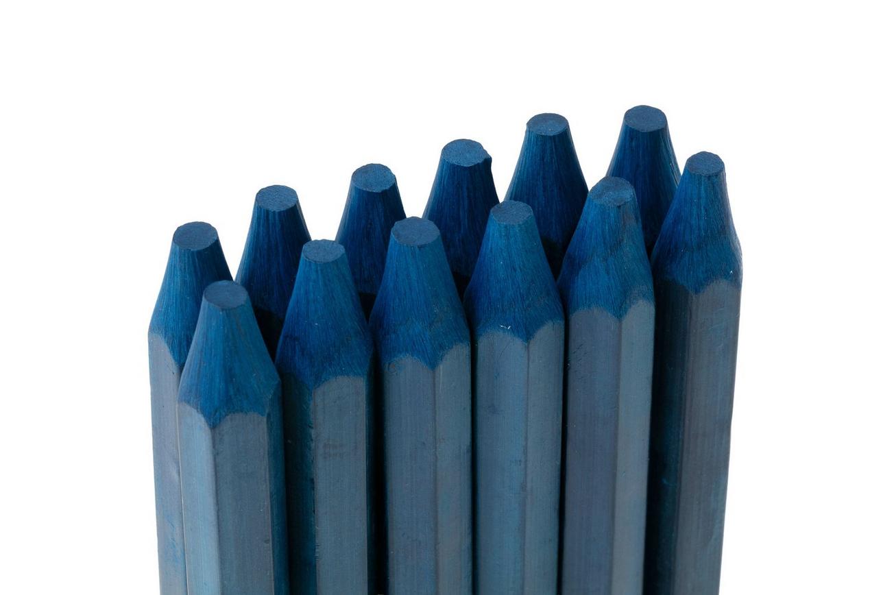 LYRA 795 Basic L4850051 Blue Chalk, set van 12 markeerkrijtjes, blauw