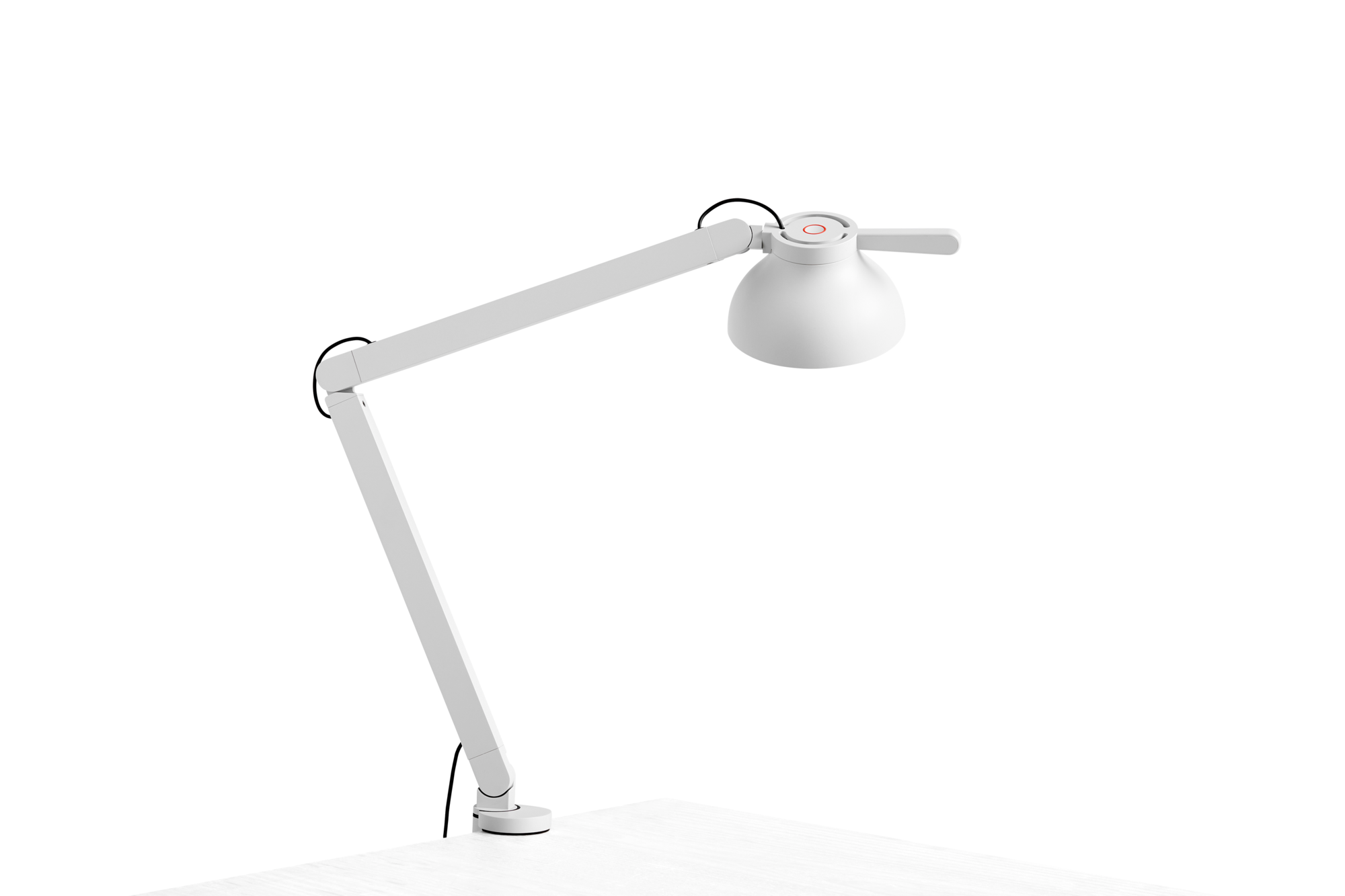 Bureaulamp PC Double arm Clamp Double arm Clamp ash grey
