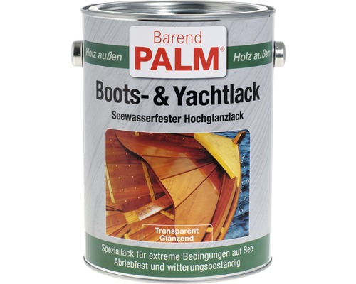 Bootlak jachtlak Barend Palm transparant 750 ml