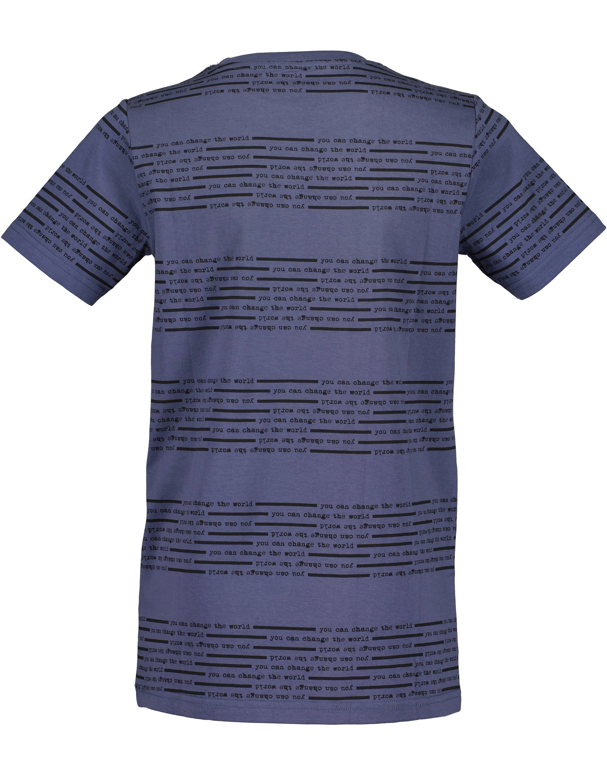 T-Shirt SAVE in jeansblau