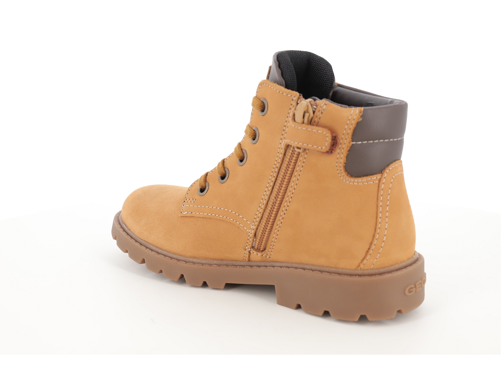 Geox-J SHAYLAX BOY J16FAB Nubuck Camel