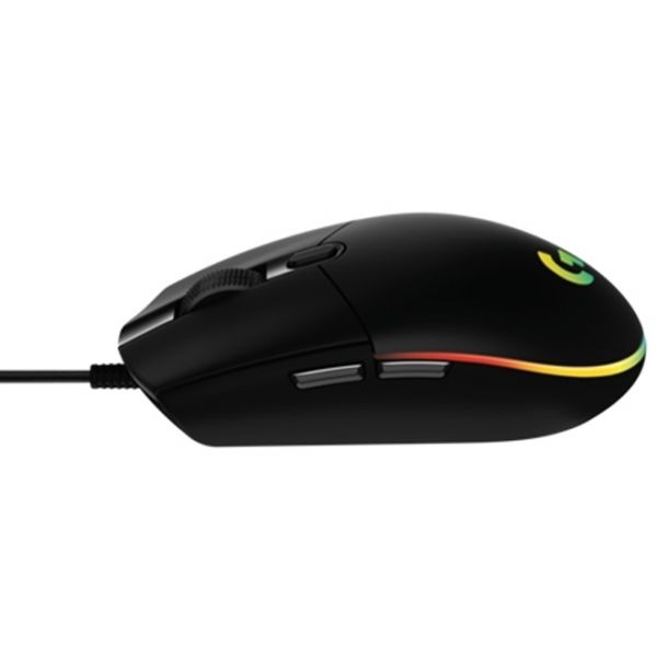 Logitech G203 Lightsync 2nd Gen Gaming Mouse 8000DPI RGB Black - 910-005796