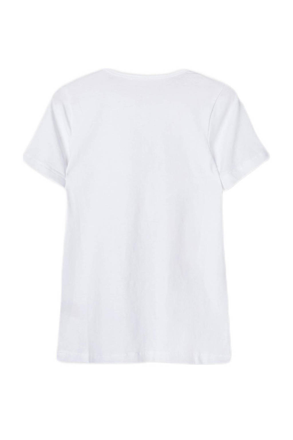 NAME IT T-shirt - set van 2 wit