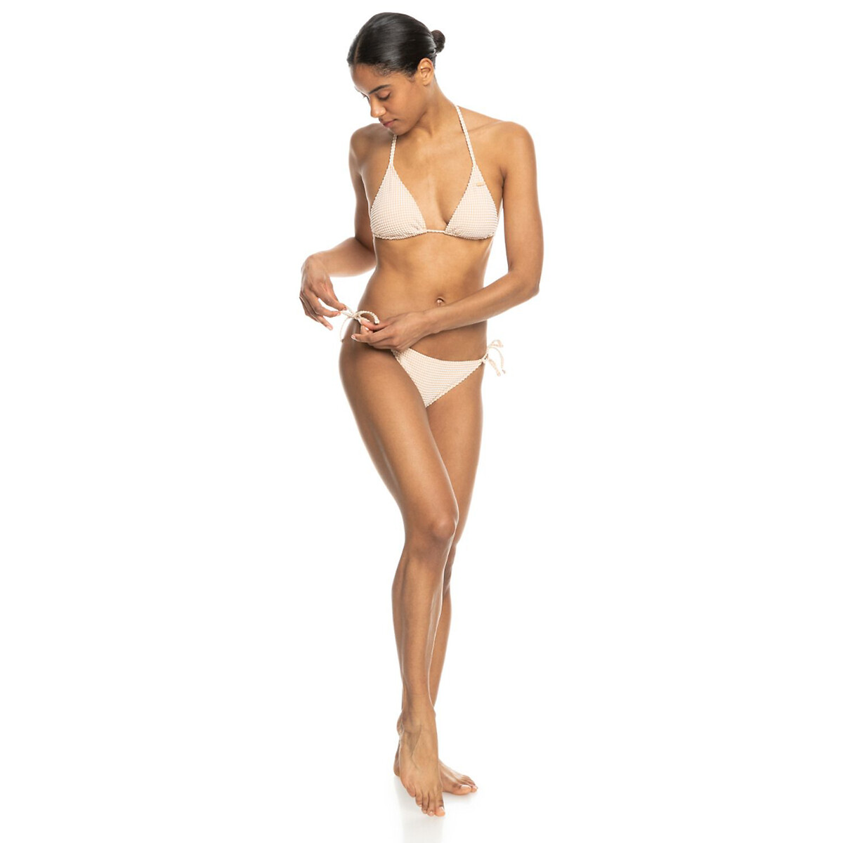 ROXY<br>Biquíni com estampa xadrez vichy
