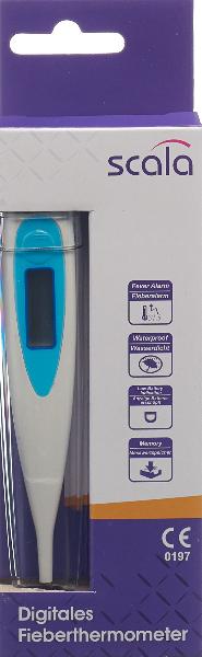 Scala Digital Thermometer<br>1 Stück, SC 17 basic blau