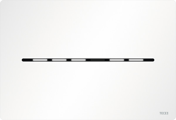 TECE Solid elektronische drukplaat batterij 6V mat wit
