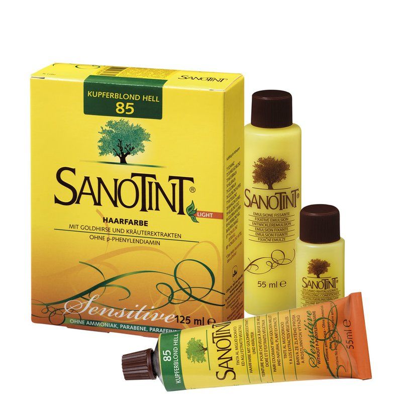 Sanotint Haarfarbe Light 85 Kupferblond Hell