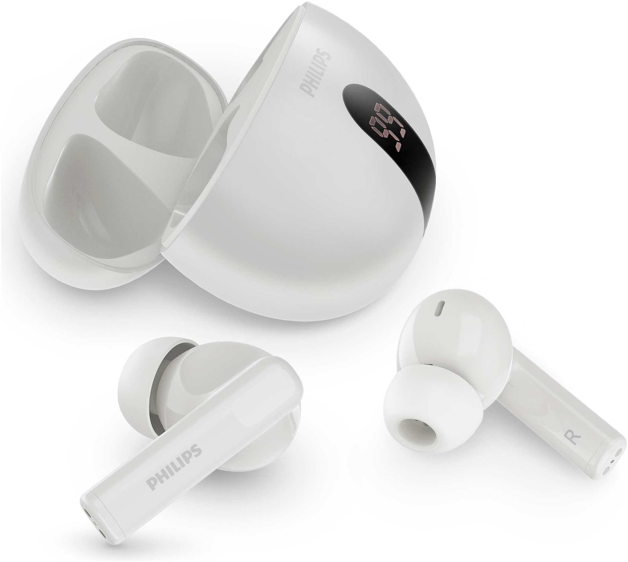 Philips wireless In-Ear-Kopfhörer »TAT 2520« Bluetooth Adaptive Noise-Cancelling | Freisprechfunktion | Multi-Point-Verbindung | Rauschunterdrückung | Sprachsteuerung | kompatibel mit Siri