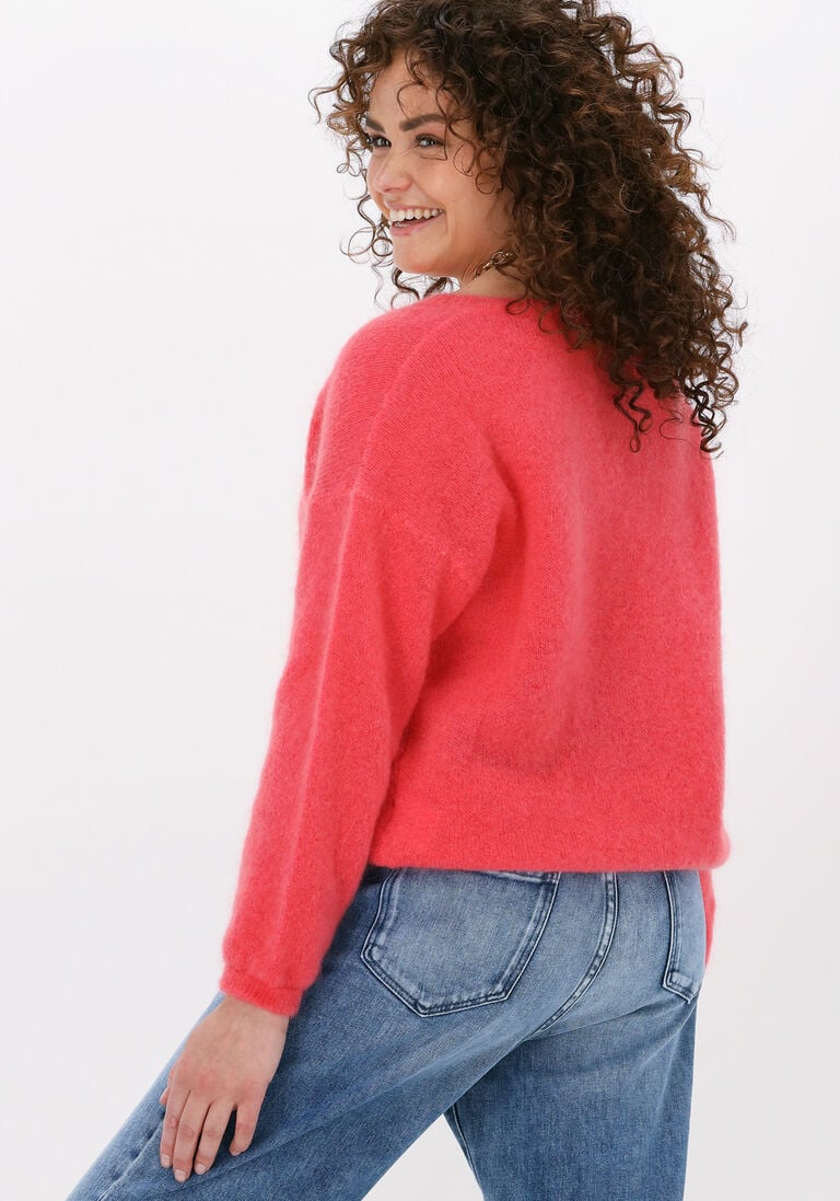 AMERICAN DREAMS koraal american dreams trui silja v neck knit