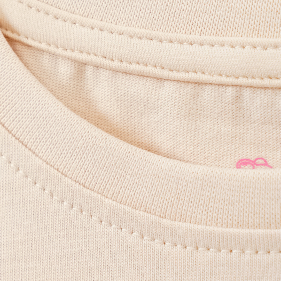 Topolino Mädchen T-Shirt mit Geburtstagszahl 5 beige