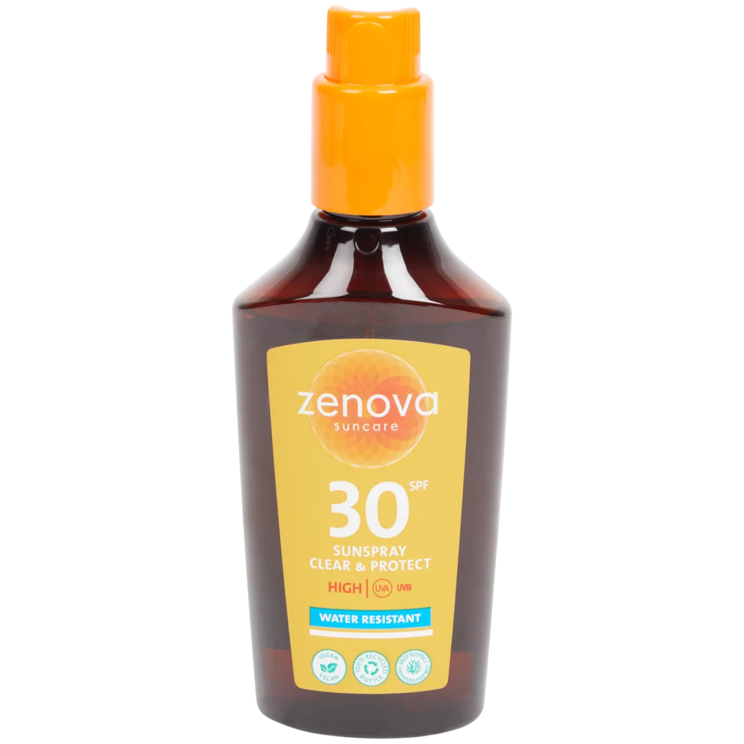 Spray solaire Zenova Clear & Protect
