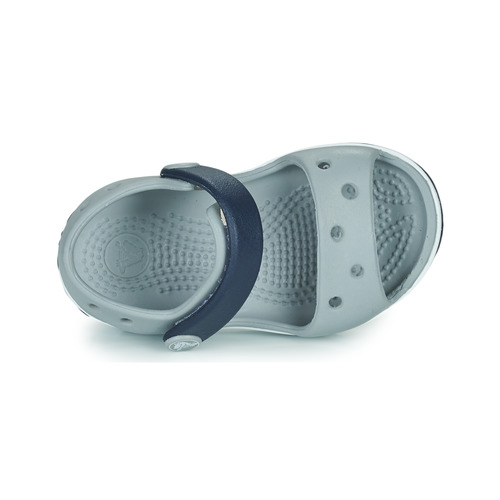 Crocs - CROCBAND SANDAL KIDS - Gris / Marine