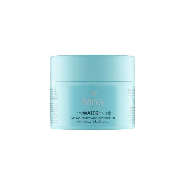 Miya MyWATERmask Intensiv feuchtigkeitsspendende Maske für Gesicht und Augenpartie 50 ml
