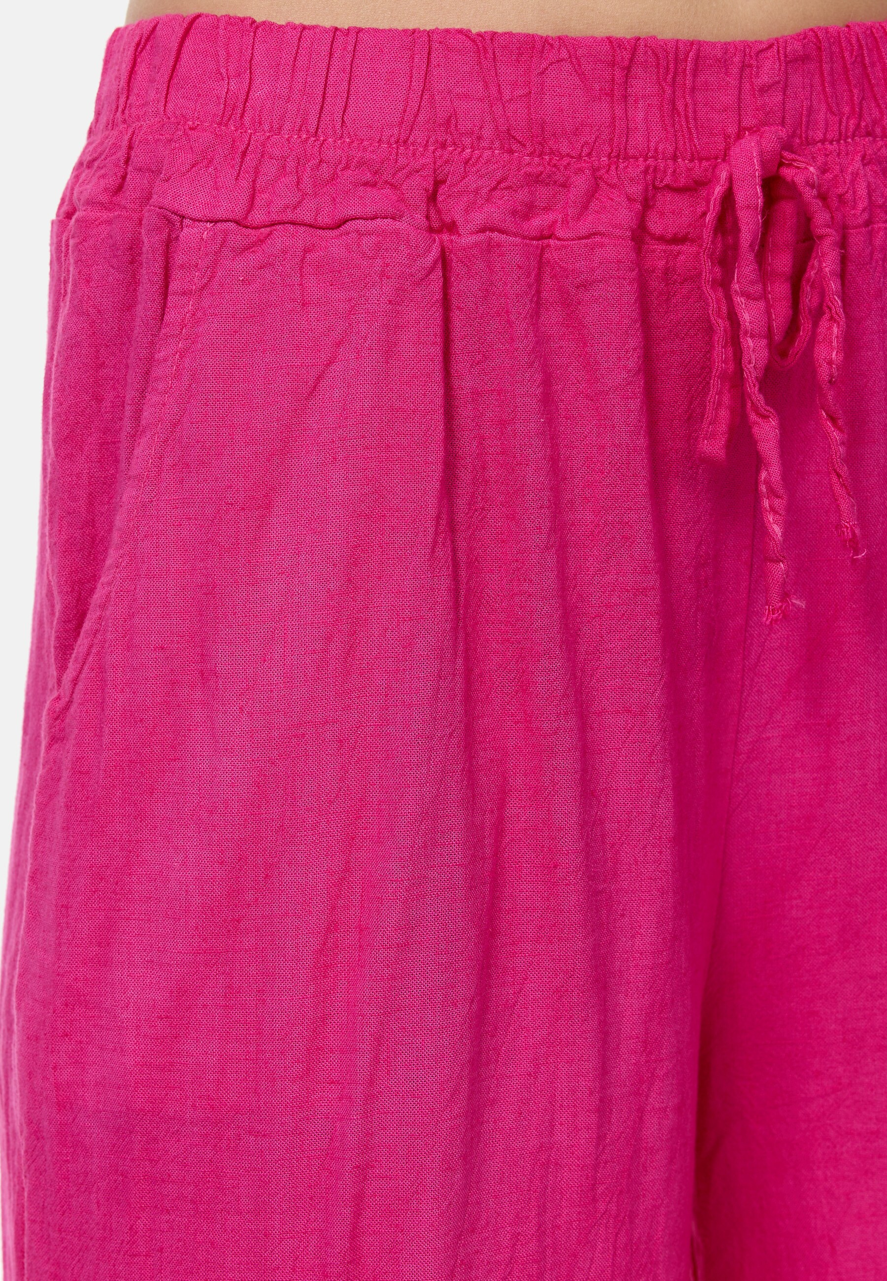PM SELECTED Damen Elegante Leinenhose Marlenehose mit hohem Leinenanteil in Einheitsgröße PM54