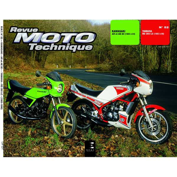 Etai - RMT 52.1 KAWASAKI 80 AR-AE (1980 à 1984) et YAMAHA RD 350 (1983 à 1990)