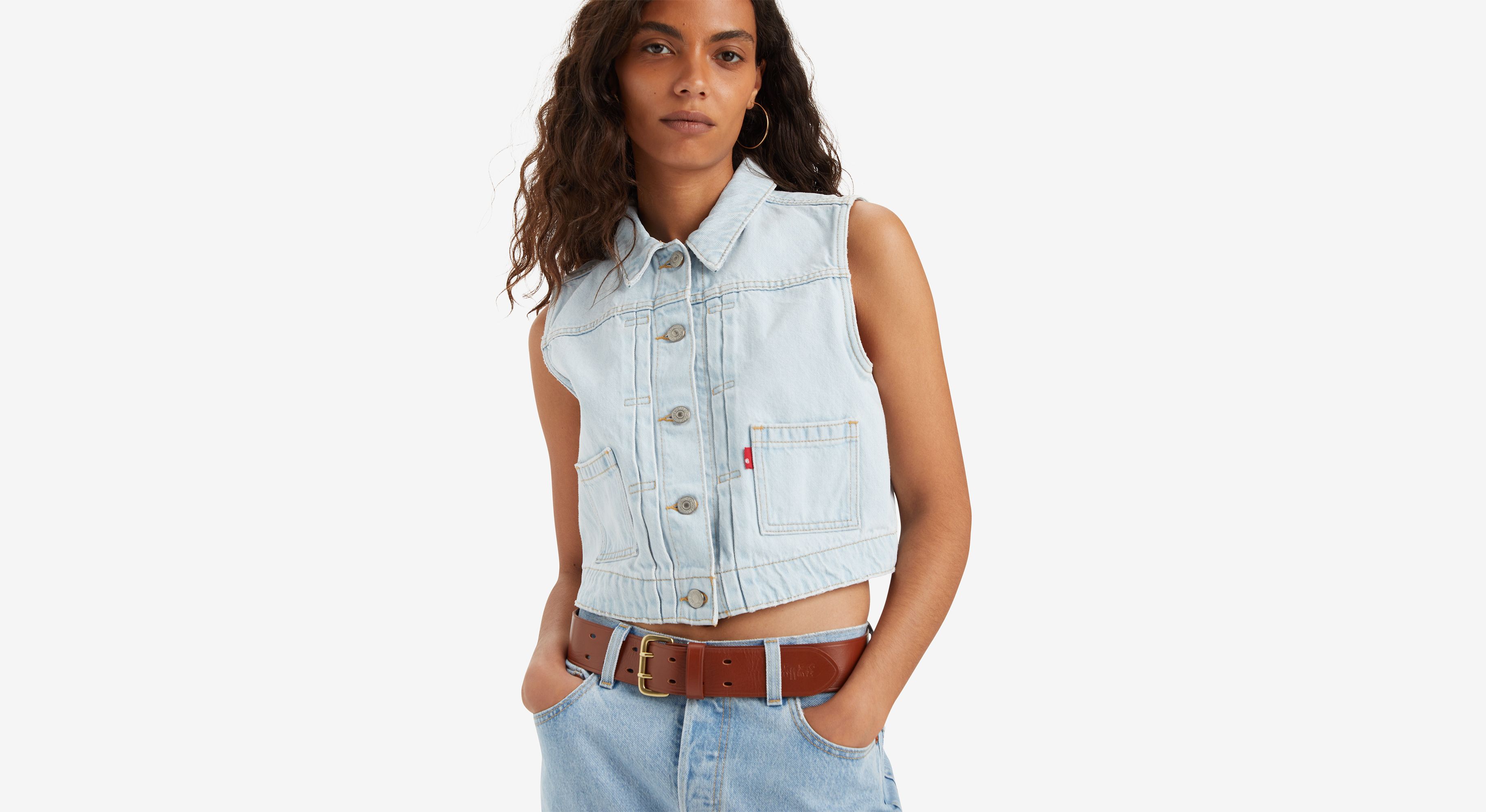 Veste sans manche utilitaire - Sugar Cube - Bleu