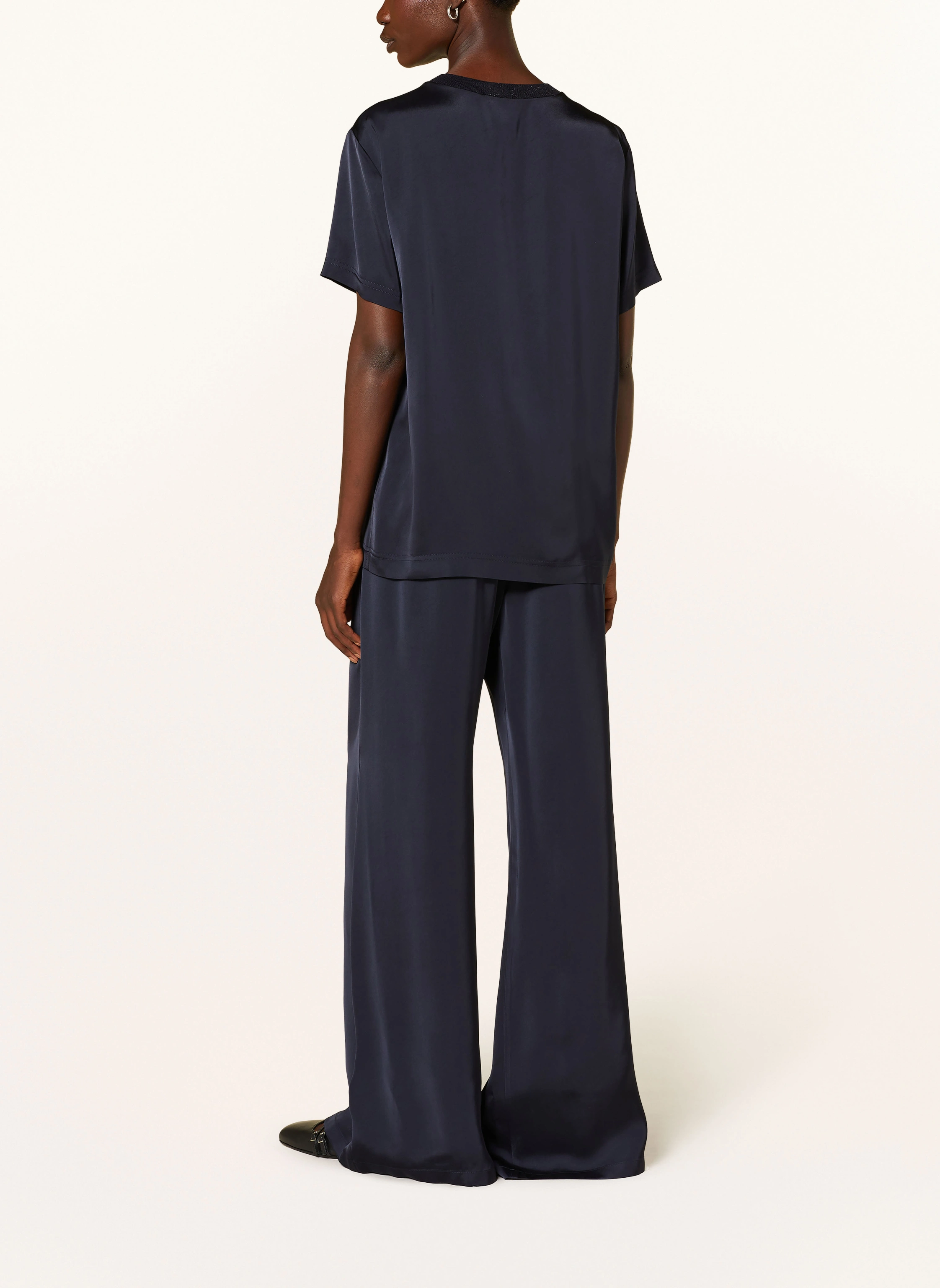 FABIANA FILIPPI Marlenehose aus Satin