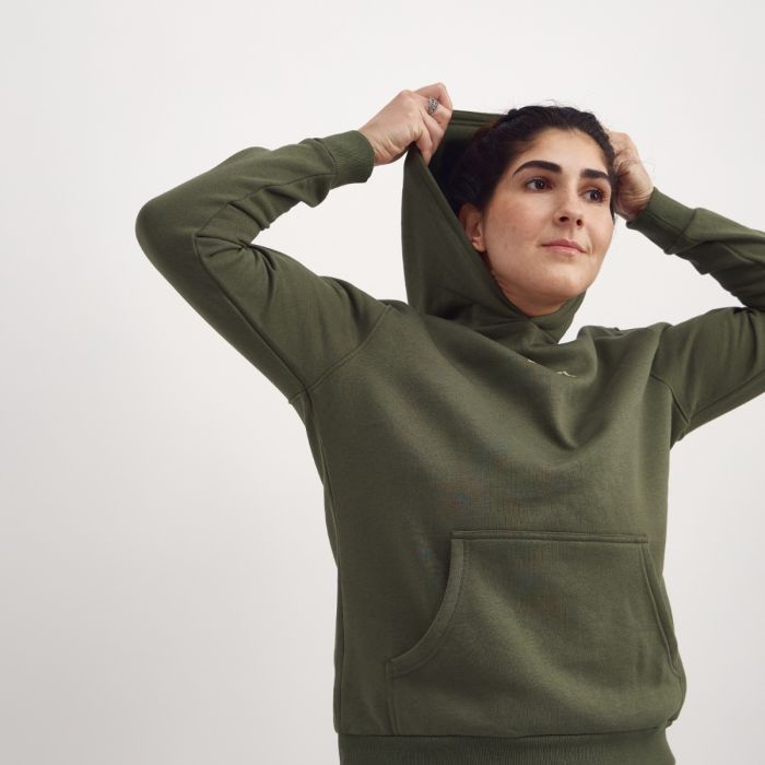 Lipati Dame Trøjer Not For Running Hoodie Grøn