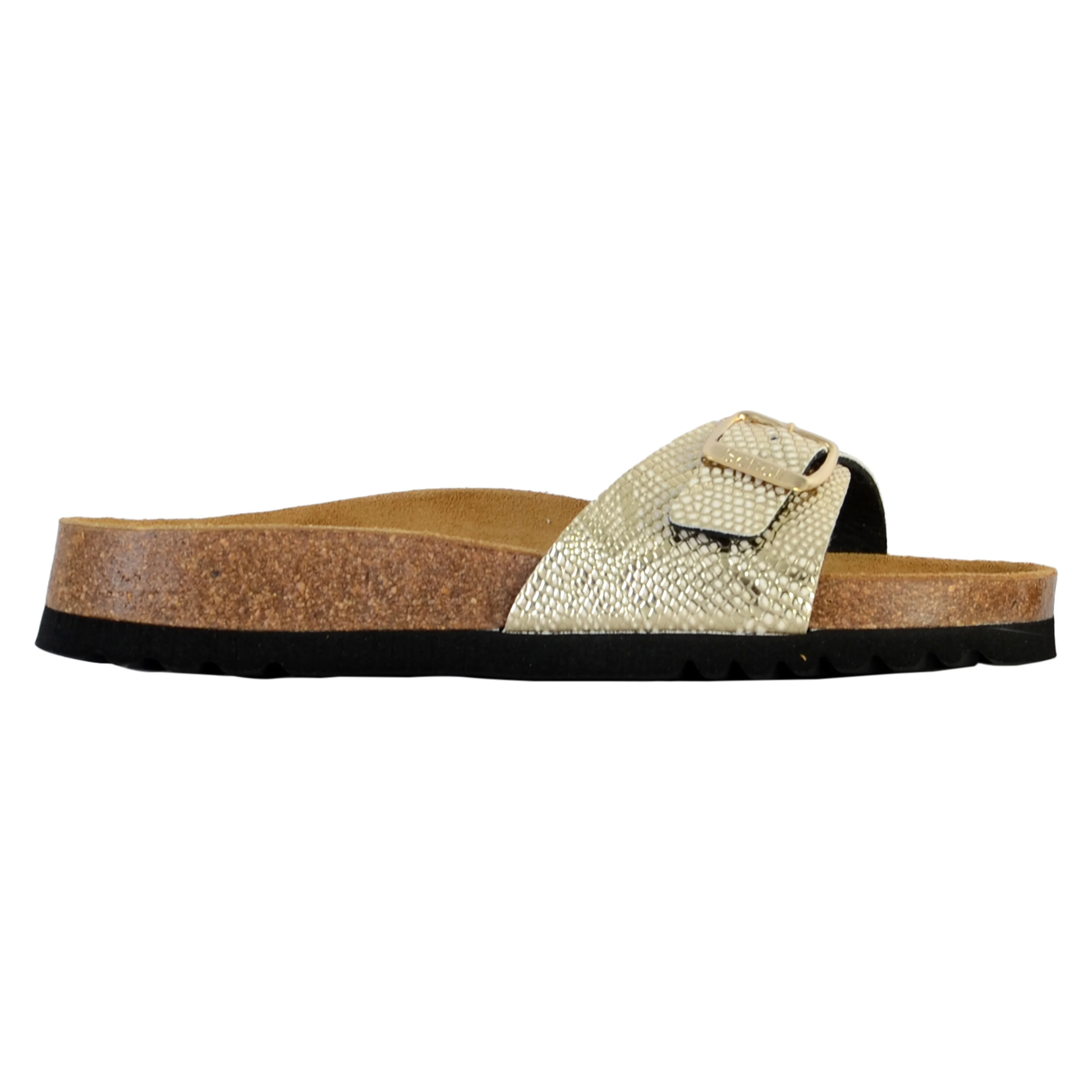 Mules cuirestelle | Doré