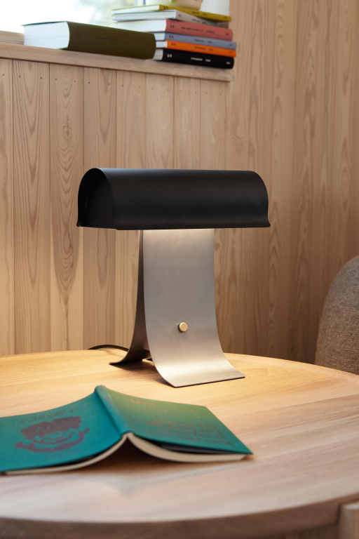 Northern Archive tafellamp B25 LED donkergroen/lichtgrijs
