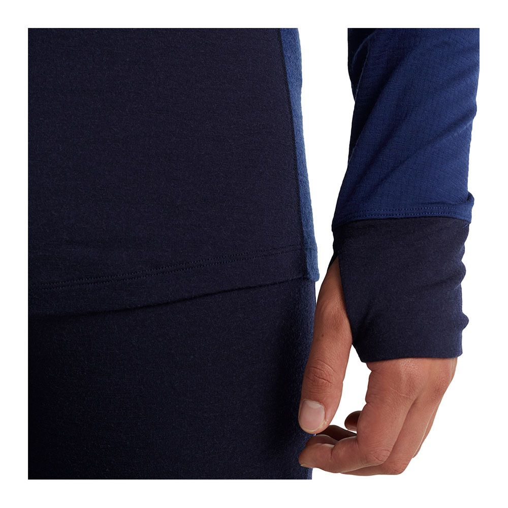Icebreaker 260 ZONE MERINO - Sous-couche Homme midnight navy/royal