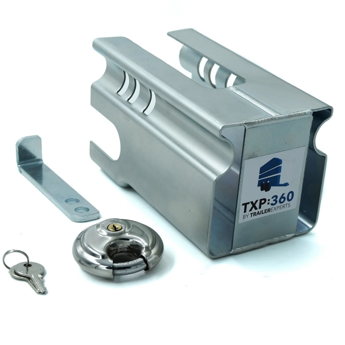 TXP:360 Safety-Box Box Lock Antidiefstalvoorziening met hangslot voor aanhangwagens