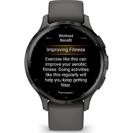 Garmin Venu 3S smartwatch - Pebble Gray