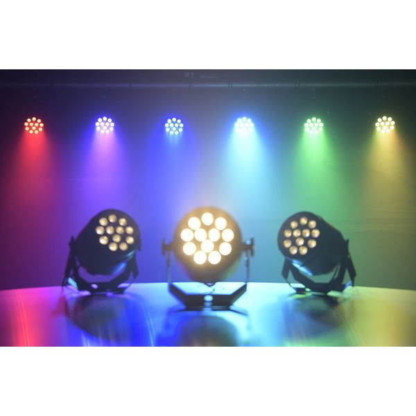 Fun Generation LED Pot 12x1W QCL RGB W Bundle