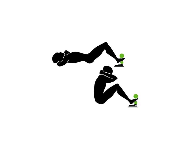 Schildkröt Fitness Bauchtrainer Fitness Sit-Up Trainer Bauchmuskeltrainer