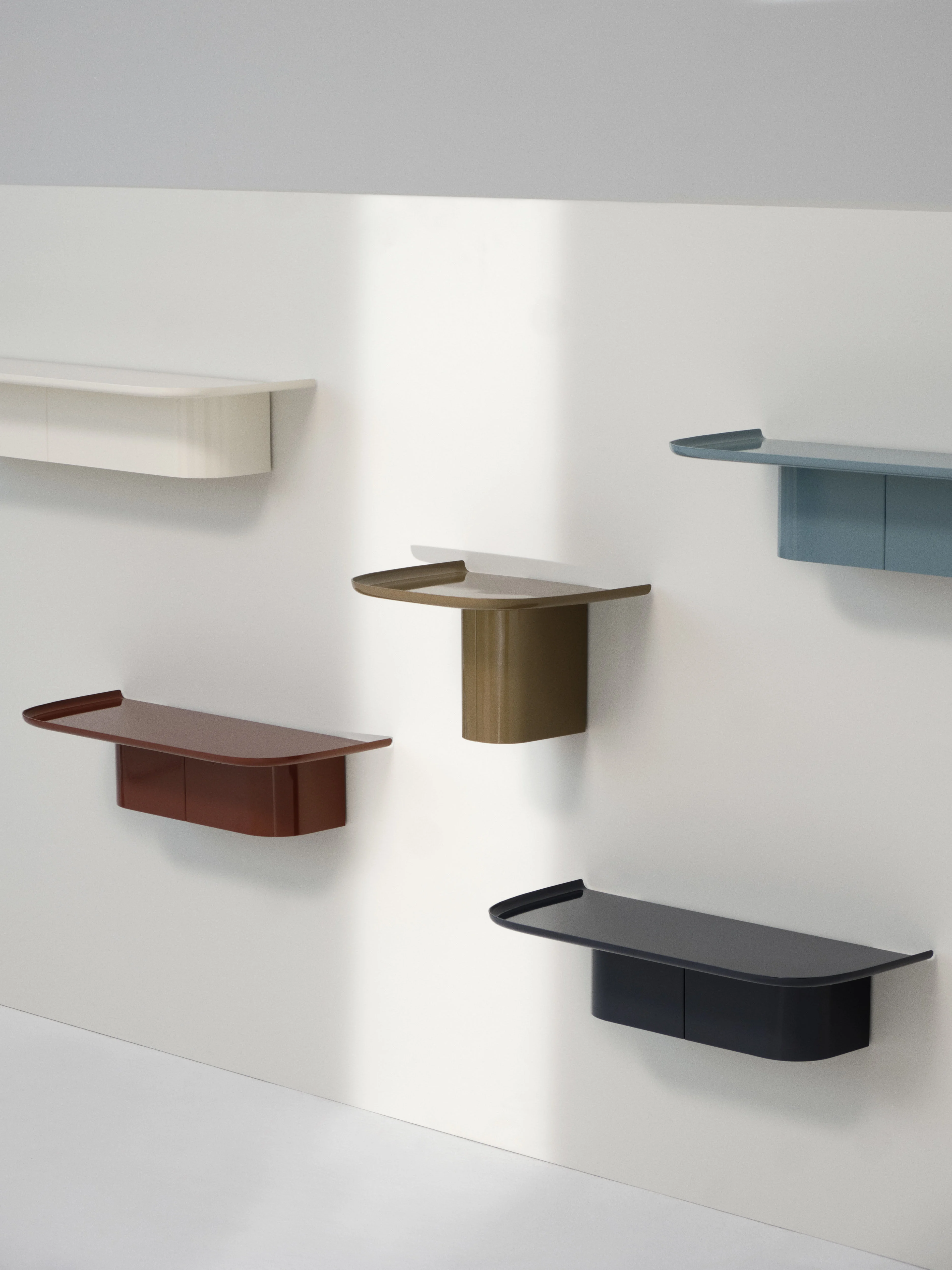 KORPUS LARGE - Etagère métal | Rouge