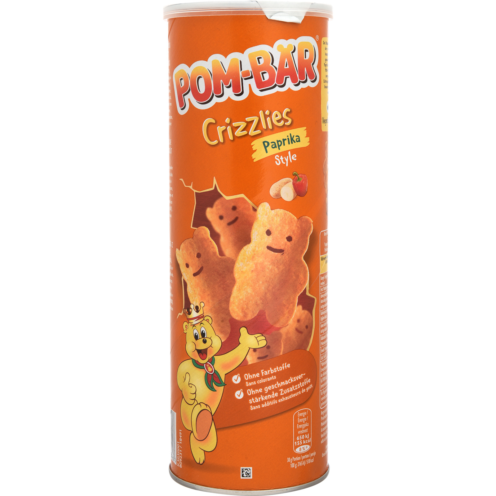 Pombär Crizzlies Paprika 150 g