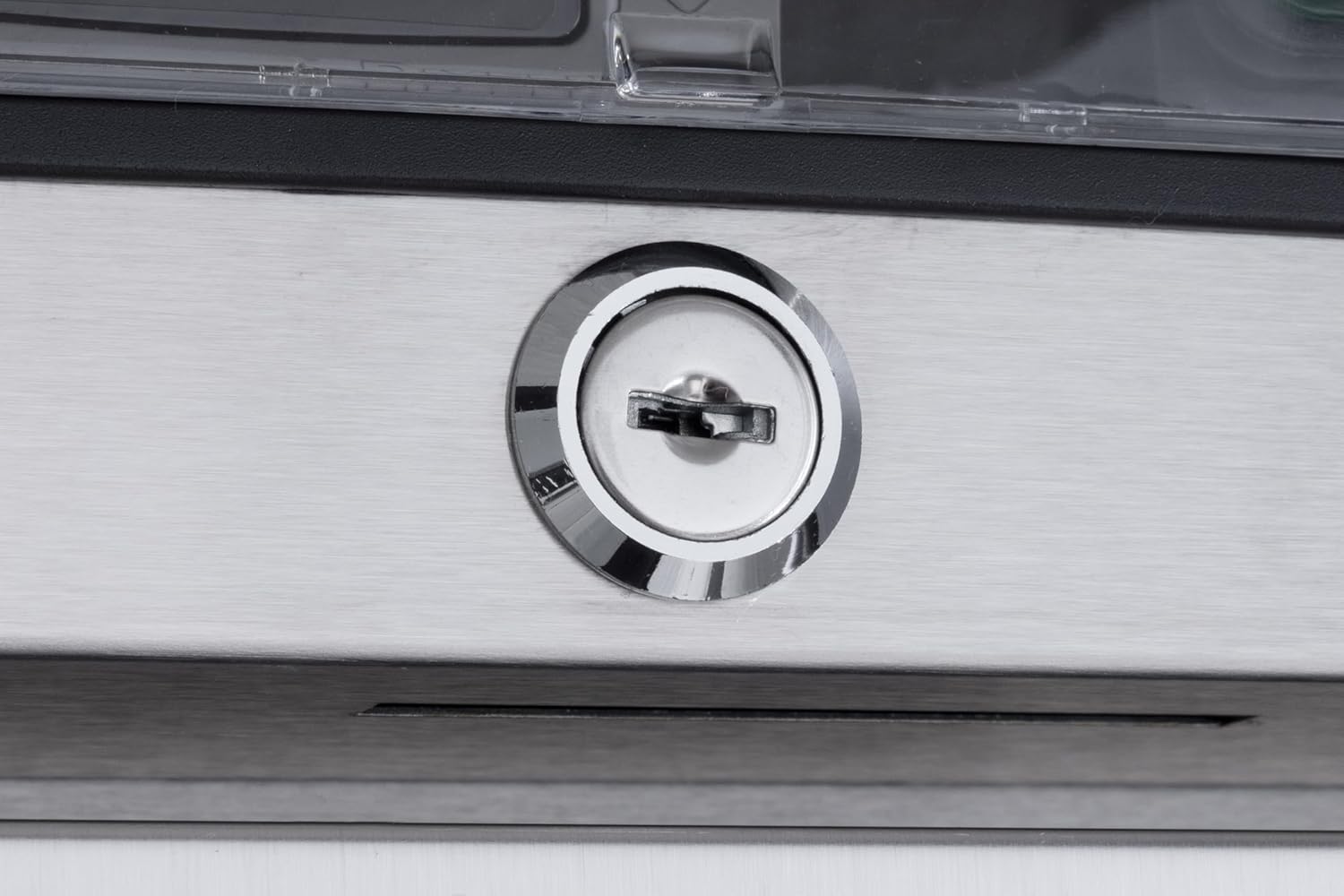 METRO Professional Gefrierschrank GFR6400S, Edelstahl, 59.5 x 64 x 188.5 cm, 240 L, statische Lüfterkühlung, 480 W, mit Schloss, Silber