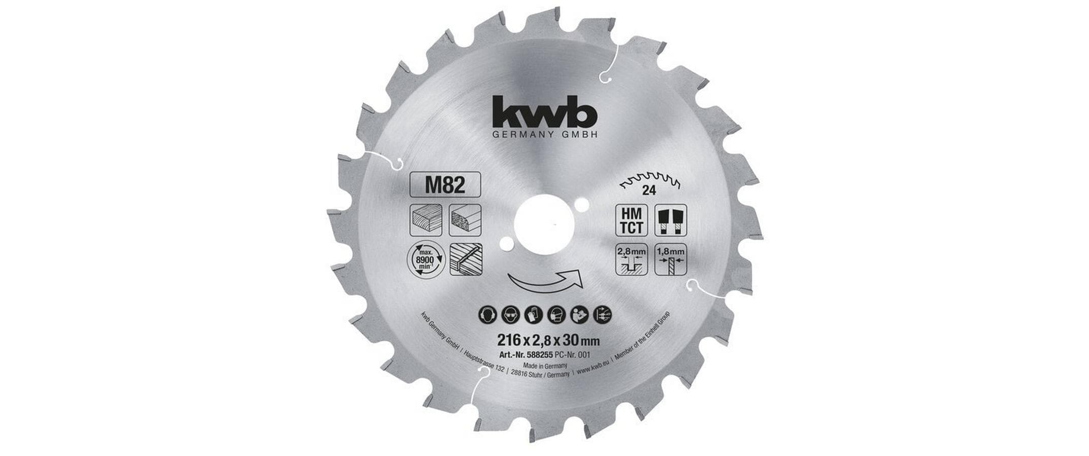 Einhell Sägeblatt »HM Ø 216 x 2,8 x 30 Z24«