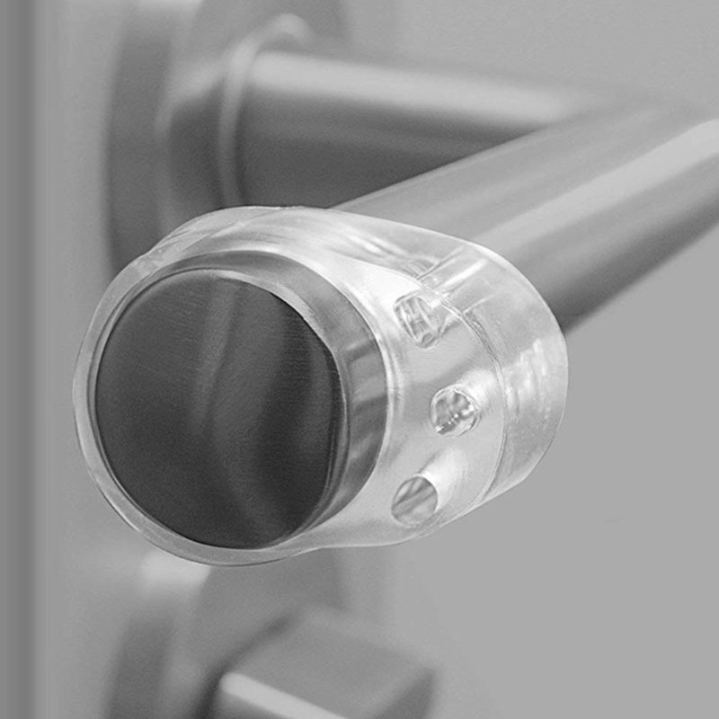 (10er Set) Türklinken Puffer Griff Stopper Anschlagdämpfer - Transparent