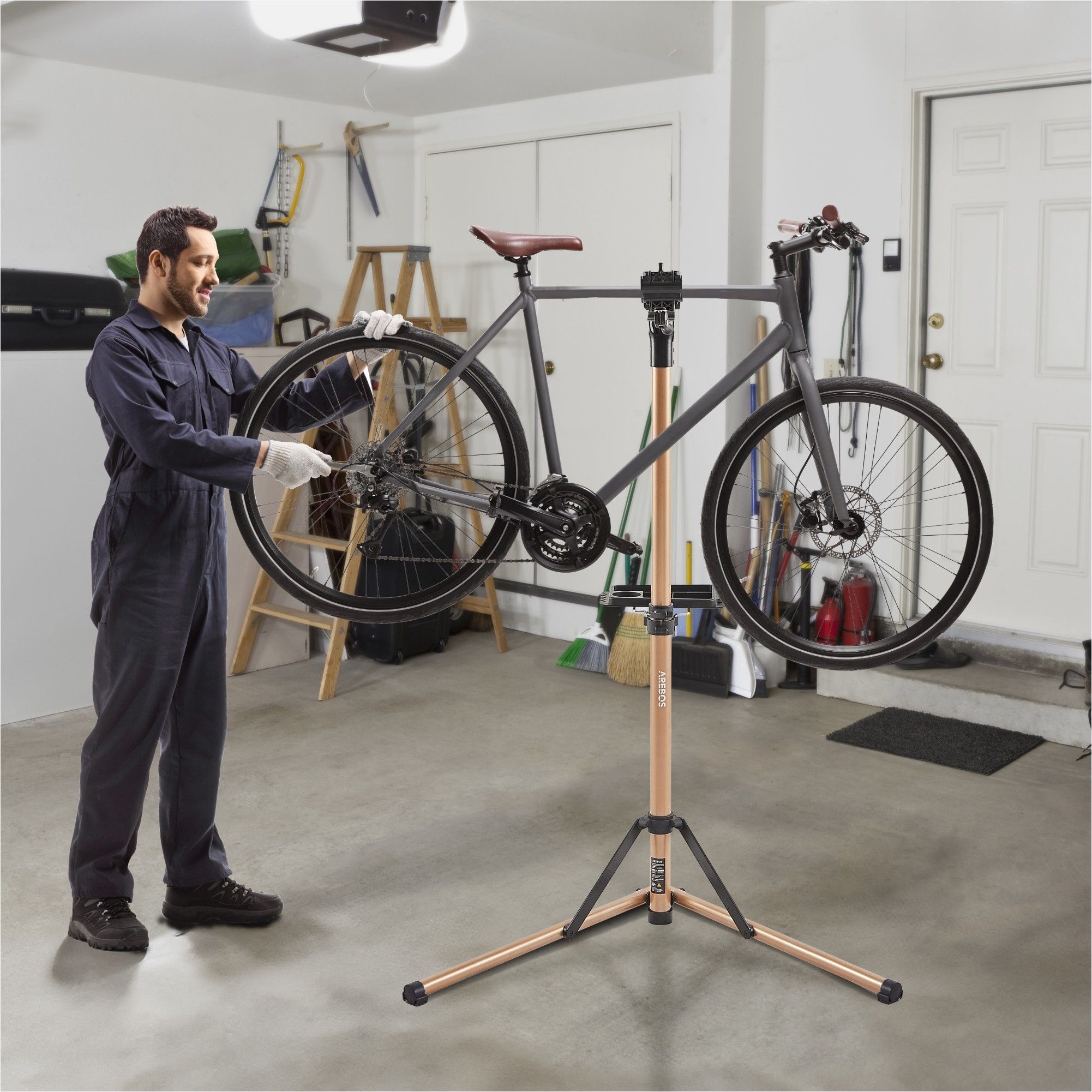 Alu Fahrradmontageständer
