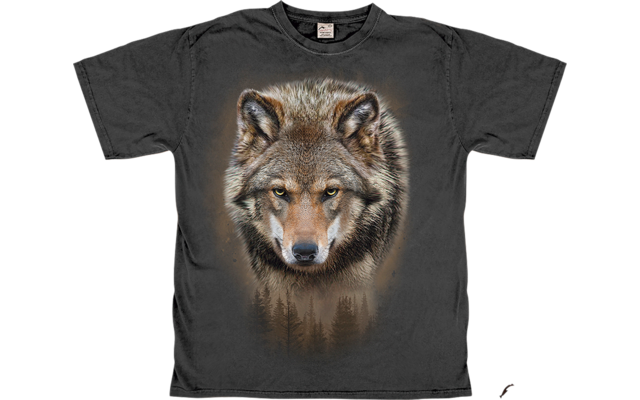 Harlequin Wolf Spirit T-Shirt
