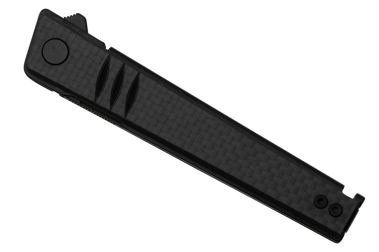 Real Steel Kikashi 8071CB, Black PVD 14C28N, Carbon Fiber G10, zakmes
